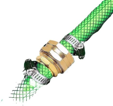 Garden Hose Repair Connector with Clamps, compatible with the 3/4" or 5/8" Garden Hose Fitting(6 Set (US Standard)) - Image 6