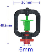 360 Degree Rotating Mist Nozzle Garden Sprinkler Refraction 100 Pack - Image 6