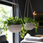 LA Jolie Muse Hanging Planter Baskets for Indoor Plant, Set of 2, 9.84 Inch - Image 6