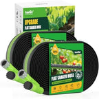 RAINPOINT 100FT Flat Soaker Hose (50FT x 2), Heavy-Duty Flexible Drip Hose by RainPoint