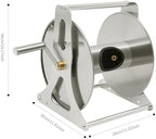 Aluminum Alloy Garden Hose Reel, Garden Hose Reel with Handle Rocker - Image 5