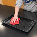 PIG Multifunctional Easy to Clean Tray | Boot Shoe Tray | Garden Work Tray | Car Oil Drip Tray | Indoor or Outdoor Use | 11.5" W x 17.5" L x 1" H | 0.67 Gallon Sump Capacity | 12 Count | PM50846-1108 - Image 4