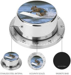 Water Skiing Squirrel Digital Timer for Kids Stainless Steel Mechanical Kitchen Timer Sleek Cooking Timer 60 Minute Cute Countdown Timer for Baking Cooking Home Kitchen Gift - Image 3