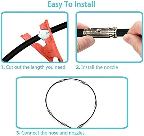 1/4" OD High Pressure Nylon Tubing for Outdoor Misting System 65.6ft/20m Misting Line for Patio Patio Mister for Cooling Water Mister Hose for Umbrella (0.157" ID) - Image 4