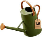Watering Can for Outdoor&Indoor Plants，1.5 Gallon，Dark Green by Shopwithgreen