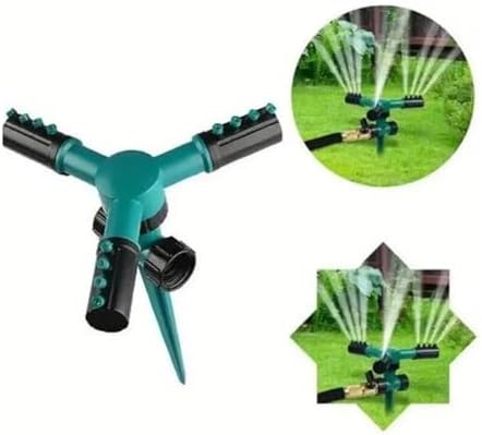 1pc Automatic 360° Rotating Garden Sprinkler Watering System for Lawn Yard Flower Bed - Efficient Agricultural Irrigation(Y) - Image 4