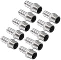 10pcs Stainless Steel Hose Barb Fitting 3/4" Barb to 3/4" NPT Male by Kozelo