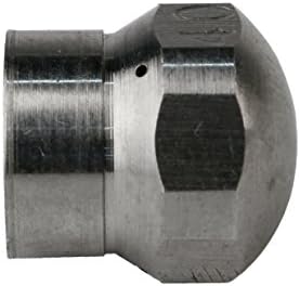 Schieffer 1/8in. x 50ft. 4800 PSI Thermoplastic Sewer Jetter Hose & 5.5 Orifice Button Nose Nozzle - Image 5