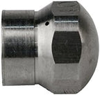 Schieffer 1/8in. x 50ft. 4800 PSI Thermoplastic Sewer Jetter Hose & 5.5 Orifice Button Nose Nozzle - Image 5