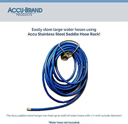 Dura-Loop Stainless Steel Water Hose Hanger Saddle USA Made - Image 3
