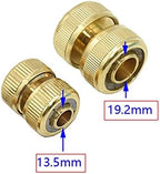 Hose Connector Adapter 5pc 1/2 3/4 Inch Hose Repair Joint Brass 12mm/16mm Hose Joint Garden Greenhouse Water Pipe Adapter (Color : 3I4) - Image 4