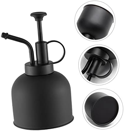 Plant Mister Spray Bottle Black Vintage Style Stainless Steel - Image 5