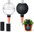 Self Watering Globes, 2-Pack 26oz Extra Large Plastic Plant Waterer by Damsaleforyourbeautylife