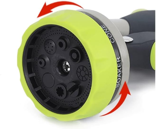8-function zinc alloy high-pressure car wash water gun, household high-pressure watering water gun - Image 3