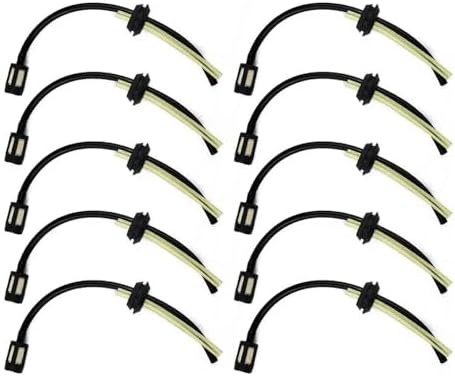 Outdoor 10Pcs Fuel Hose Pipe Kit W/Fuel Filter Fit for 4 Stroke Brushcutter Lawnmower Garden Repair Tools Lawn Mower Durable Part by Unknown