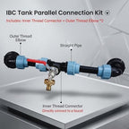 Rain Barrel Diverter Kit Heavy Duty 2 Barrel Compatible - Image 6