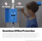 NSF Certified YoLink FlowSmart All-in-One Smart Water Meter & Auto Shutoff for 1.5" Pipes, LoRa Long-Range, Real-Time Leak Detection, 10-Year Battery, 80+ Device Ecosystem, Hub Included – YS5018 - Image 6