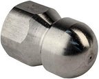 Schieffer 3/8in. x 100ft. 4000 PSI Thermoplastic Sewer Jetter Hose & 6.5 Orifice Button Nose Nozzle - Image 4