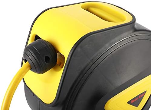 Retractable Air Hose Reel 5/16 in. x 33' ft Hose Wall Mount Tool 180 Degree Rotation - Image 6