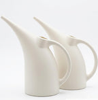 2 Pack Watering Can 1/2 Gallon - Small Watering Can for Indoor Plants - Outdoor Watering Can - White Plant Waterer - Plastic Watering Can for Garden by KOOLPRODUCTS
