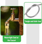 UNCO- Metal Garden Hose, 10 Feet Stainless Steel No Kink, Durable Flexible (Pack of 2) - Image 4