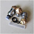 1/2 Rotating Nozzle High Pressure Sewer Cleaning Water Alloy Sludge Dredging Ground Mouse(1l2 female 60LPM) - Image 5
