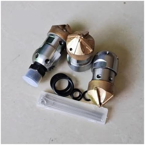 1/2 Rotating Nozzle High Pressure Sewer Cleaning Water Alloy Sludge Dredging Ground Mouse(1l2 female 60LPM) - Image 5