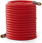 Garden Hose 200ft x 5/8” Hot/Cold Water Hose, -50°F to 190°F, Red by BLENDLITETools
