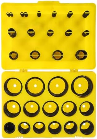362pcs Hydraulic O Ring Kit Nitrile Rubber Oil Resistant Seals by kichouse