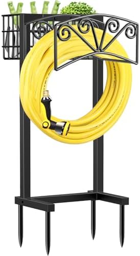 TomCare Garden Hose Holder, Heavy Duty Water Hose Hanger for 160FT Hose by TomCare