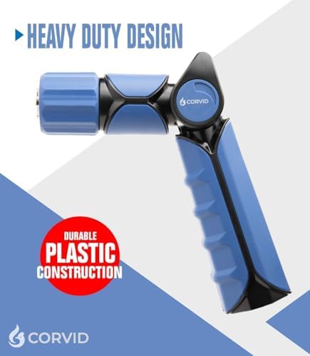10-Pack Corvid Thumb Control Adjustable Nozzle - Heavy-Duty, Durable Plastic, 1-Pattern Spray for Watering, Cleaning, and More - Image 4