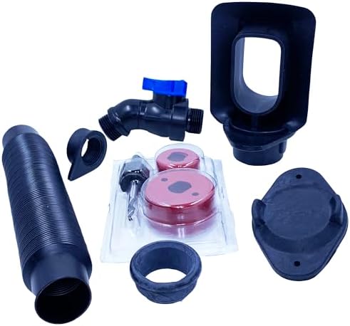 EarthMinded Rain Barrel Diverter Kit 3x4 Downspouts by Aquabarrel