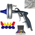 Pneumatic Hydraulic Hose Cleaning Set - 9 Nozzles, Sponge Ball & Storage Box, 0.23-2in Air Powered Pipe Cleaner for Industrial Soft & Hard Pipes by Unknown