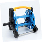 Freestanding Garden Hose Reel Storage Rack, PP Blue, 35m - Image 3