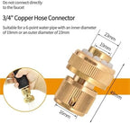 10Pcs Tap Quick Connector Garden Irrigation Coupling Adapter Drip Tubing Repair Fittings Watering Tool(B) - Image 2