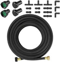 TLGREEN 100ft 1/2" Heavy-Duty Soaker Hose Kit with Solid Brass Connectors by ToolsinhandTodayinlife