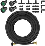TLGREEN 100ft 1/2" Heavy-Duty Soaker Hose Kit with Solid Brass Connectors by ToolsinhandTodayinlife