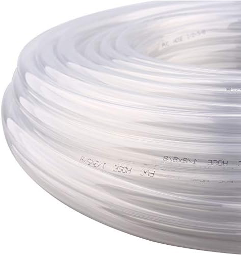 DERNORD PVC Tubing 1/2"ID X 5/8"OD Flexible Clear Vinyl Hose 100 Feet for Food Grade - Image 3