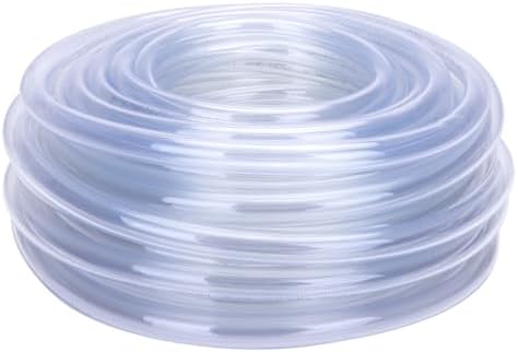 DERNORD PVC Tubing 9/16"ID X 3/4"OD Flexible Clear Vinyl Hose 100 Feet for Food Grade - Image 4