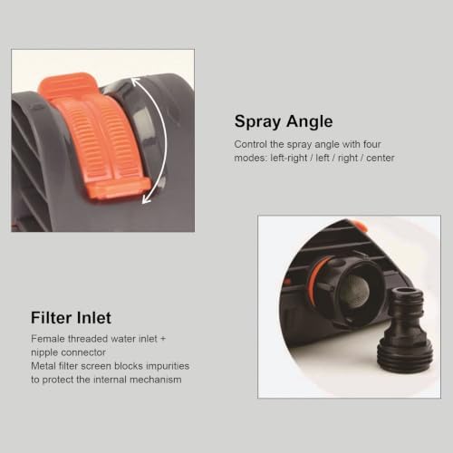 Lawn Sprinkler with Stainless Steel Filters Plastic (19 Holes) - Image 3