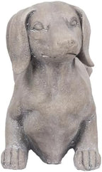 Dog Planter Garden Decor, 20 Inch, Gray - Image 4