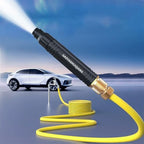 High Pressure Car Wash Gun Kit with PVC Garden Hose, Adjustable 360° Rotating Spray Nozzle, Alloy Water Gun + Burst-Proof Hose + Quick Connectors, Multi-Mode Sprayer for Car Washing,33ft - Image 2