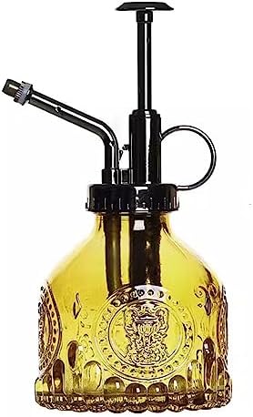Watering Can Glass Spray Bottle, 200ML Plant Mister, Watering Can with Top Pump for Indoor House Plants, Garden,Cleaning Garden Watering Cans Indoor Watering Can (Color : B) by Unknown
