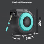 Wall Mount Water Hose Reel for Floor Washing - Image 6