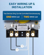 DEWENWILS 24-Hour Mechanical Timer Switch - 120VAC SPST, 2HP 40A - Image 5