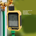 Programmable Sprinkler Timer, 4 Custom Schedules for Lawn Garden Zones Rain Delay Function Auto Manual Modes ABS Brass Outdoor Build for Homeowners Yard Balcony Watering Systems - Image 2