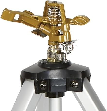 Strongway Pulsating Sprinkler on Tripod, 85 Ft. Diameter Coverage, 6500 Sq. Ft., 3/4 in. Connection, Adjustable Height, Adjustable Full and Partial Circle Pattern, Metal Construction, for Lawn and - Image 4