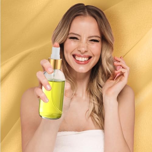 Fumete 36 Pcs 4oz Glass Spray Bottles Fine Mist, Clear, Simple - Image 4