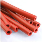 1PC 5M Heavy-Duty Rust Red Silicone Tube, UV Ozone Resistant Flexible Hose for Automobile Vacuum Air Pump Accessories(ID 19mm x OD 25mm) by Unknown