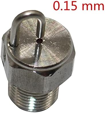 Xiaohu Lawn Sprinkler Irrigation System 0.15~0.3mm Atomization Nozzle Agricultural Fruit Atomization Sprayer Garden Humidification Mist Cooling System 1 (Color : 0.15 mm) - Image 2